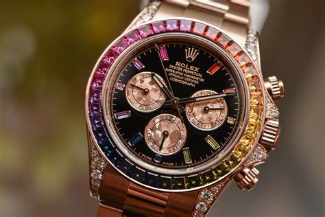 rolex gold regenbogen|rolex rainbow price.